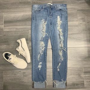 Nature Denim - Factory Distressed Light Jeans